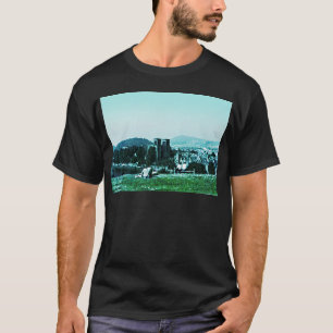 T-shirt jGibney de l'art snap-38784 de château de l'Ecosse
