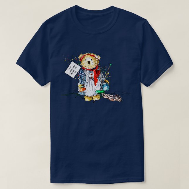 T-shirt J'Hais 4 mots lettres (Design devant)