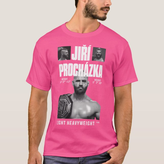 T-shirt Ji Prochzka - Mixed martial art Ufc Fighter (Devant)