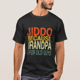 T-shirt Jiddo Arabe grand-père Fête des pères arabe