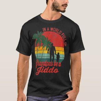 T-shirt Jiddo grand-père arabe arabe grand-père grand-père