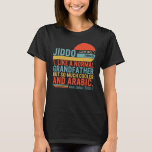 T-shirt Jiddo Noun Définition Arabe Grand-père Pères D