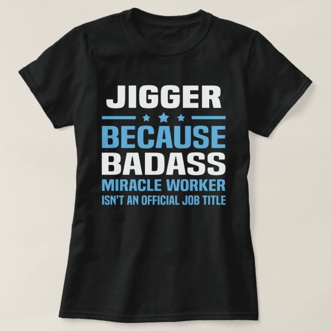 T-shirt Jigger (Design devant)