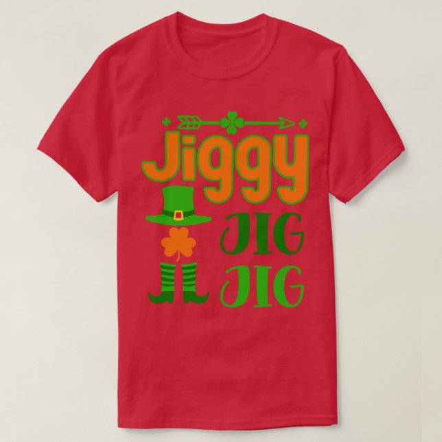T-shirt Jiggy jig jig (Design devant)