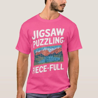 T-shirt Jigsaw Puzzling Est Piece Ful Funny Puzzle Puzzle