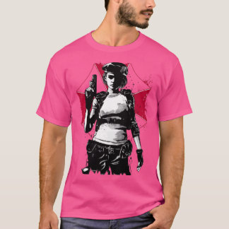 T-shirt Jill Valentine drôle
