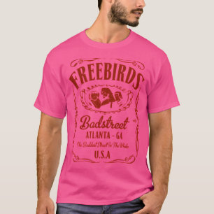 T-shirt Jim Beamstyle Badstreet Usa Fabulous Freebirds Cl