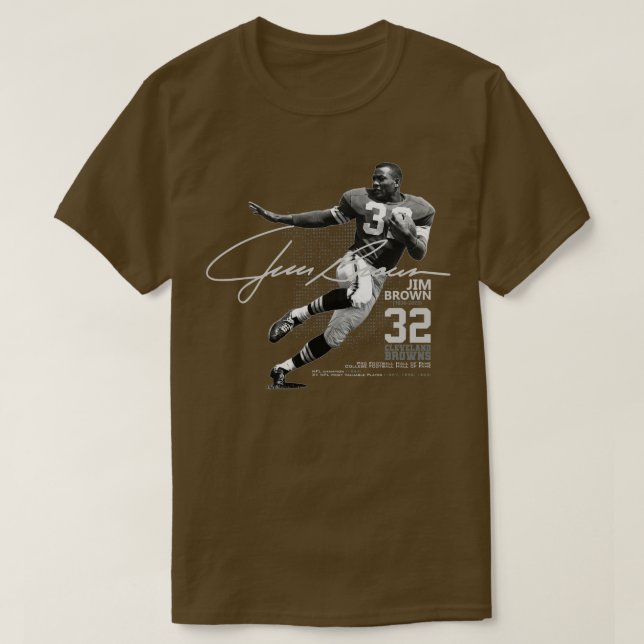 T-shirt Jim Brown CLE (Design devant)