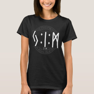 T-shirt Jim dans Futhark Viking Runes