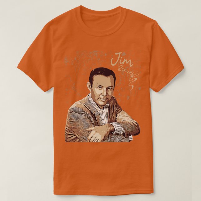 T-shirt Jim Reeves (Design devant)