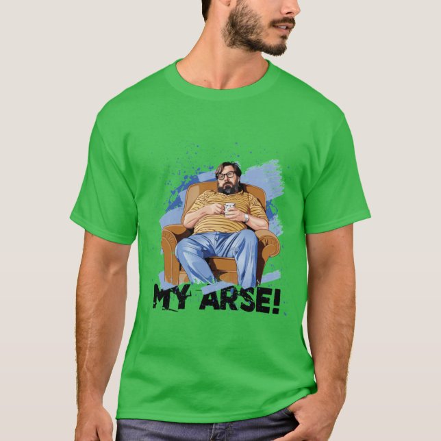 T-shirt Jim Royle rétro (Devant)