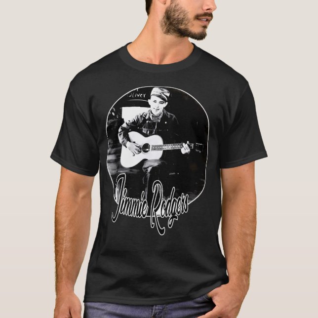 T-shirt Jimmie Rodgers Le Père Du Pays (Devant)