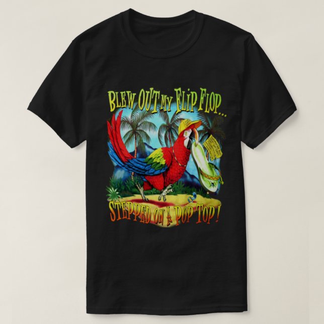 T-shirt Jimmy Buffett Jimmy Buffett Nouveau design (Design devant)