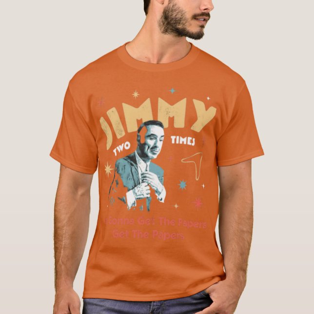 T-shirt Jimmy Deux fois (Devant)
