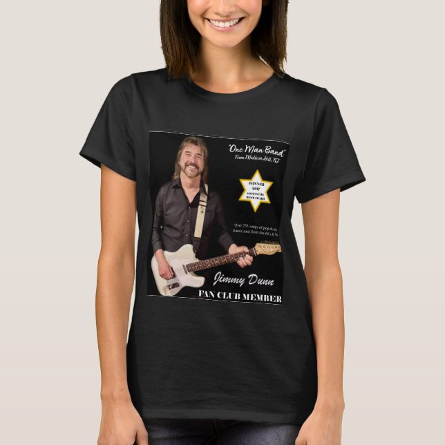 T-shirt Jimmy Dunn Fan Club Wear (Devant)