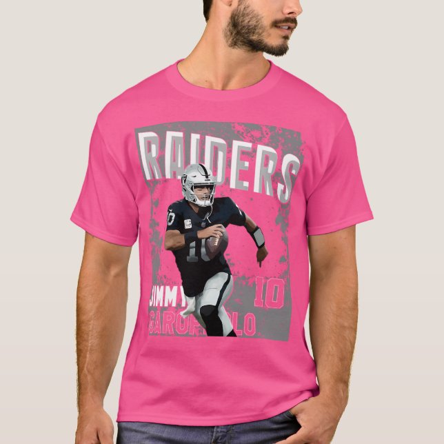 T-shirt Jimmy Garoppolo Raiders 10 (Devant)