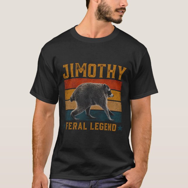 T-shirt Jimothy Feral Legend (Devant)