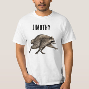 T-shirt . Jimothy le Raton laveur Viral Seattle Person