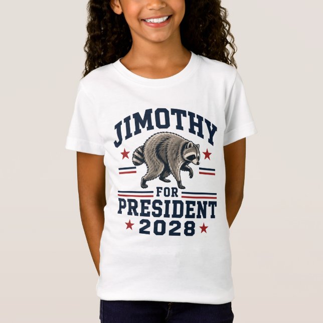 T-Shirt Jimothy président 2028 (Devant)