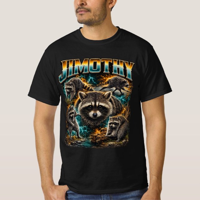 T-shirt Jimothy Raton laveur  (Devant)
