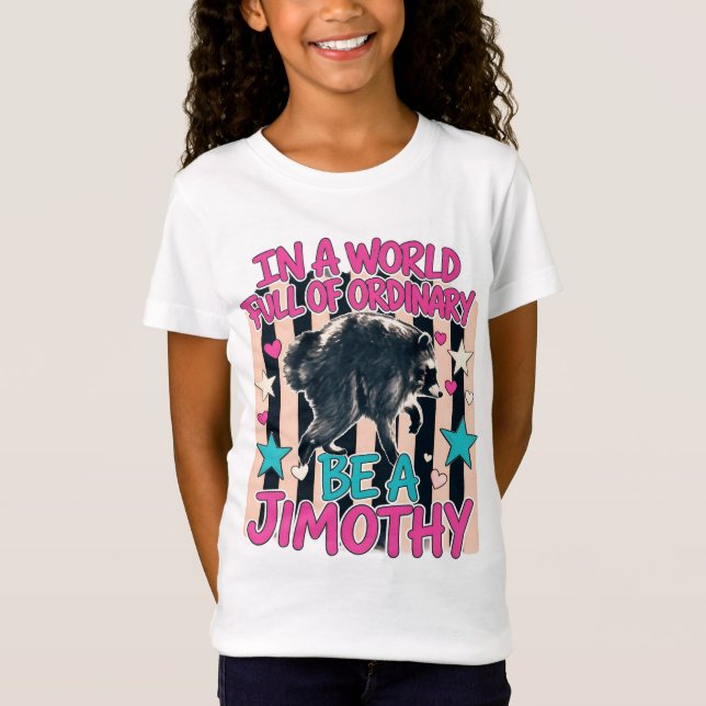 T-Shirt Jimothy Raton laveur (Devant)