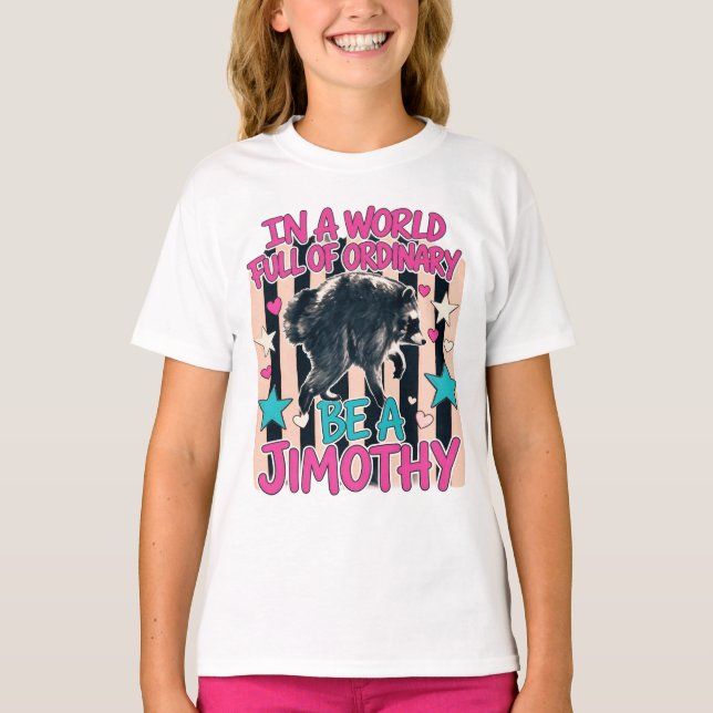 T-shirt Jimothy Raton laveur (Devant)
