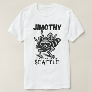 T-shirt Jimothy Raton laveur Démon de Seattle