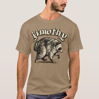 T-shirt Jimothy Raton Laveur Viral Drôle