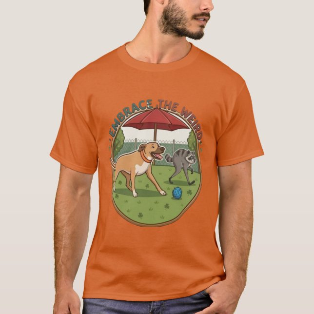 T-shirt jimothy rencontre un ami (Devant)