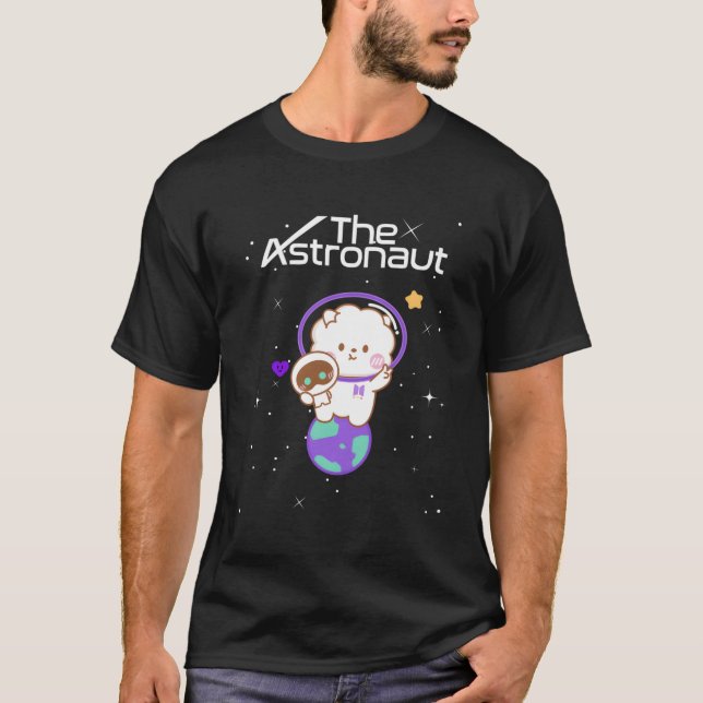 T-shirt Jin Wootteo L'astronaute K-Pop (Devant)