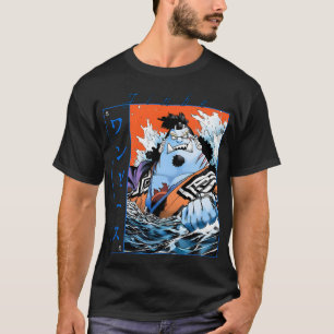 T-shirt Jinbe Chevalier de la Mer Karaté Fishman Art Anime