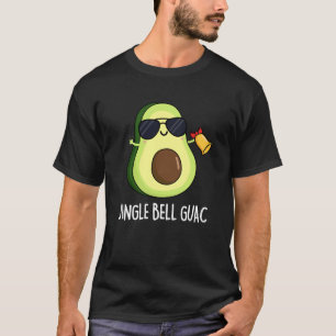 T-shirt Jingle Bell Guac Amusant Avocado Pun Dark BG