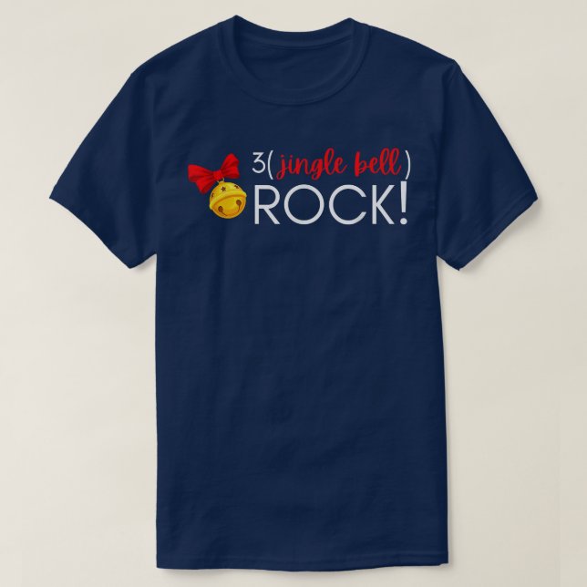 T-shirt Jingle Bell Rock Math Enseignant Noël  (Design devant)