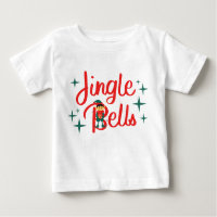 T-shirt Jingle Bells Baby Fine Jersey