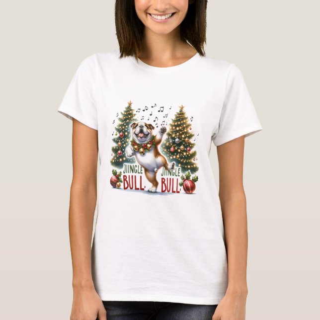 T-shirt Jingle Bulldog (Devant)