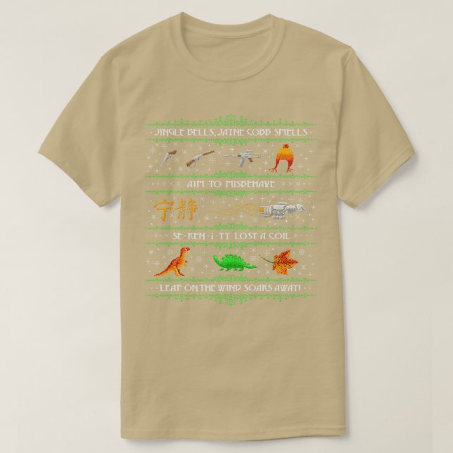 T-shirt Jingle Serenity (Design devant)