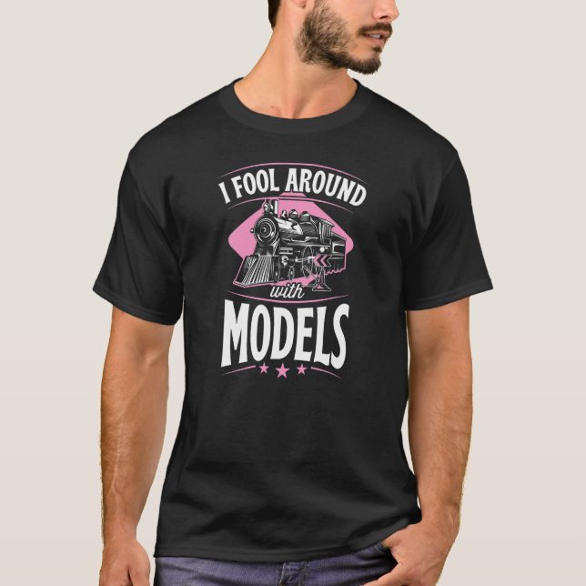 T-shirt J'Initier Avec Modèles Modèle Train Collector 1 (Devant)
