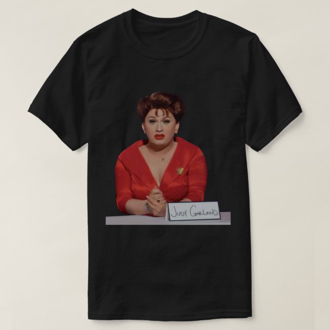 T-shirt Jinkx Monsoon Judy Garland     (Design devant)