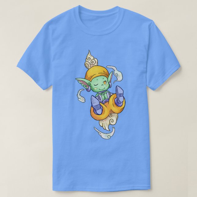T-shirt Jinn Secret de Mana Seiken Densetsu (Design devant)