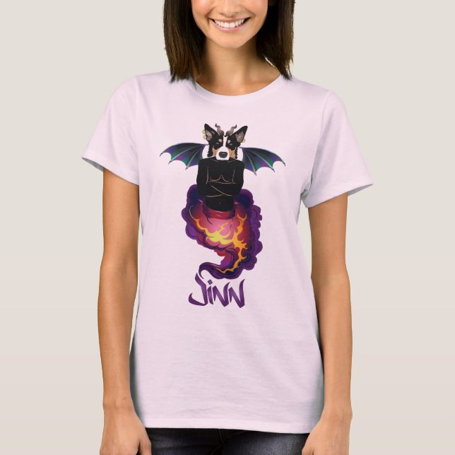 T-shirt JINNT Lavender (Devant)