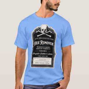 T-shirt Jinx Begone Elixir Hex Remover Apothecary Potion L