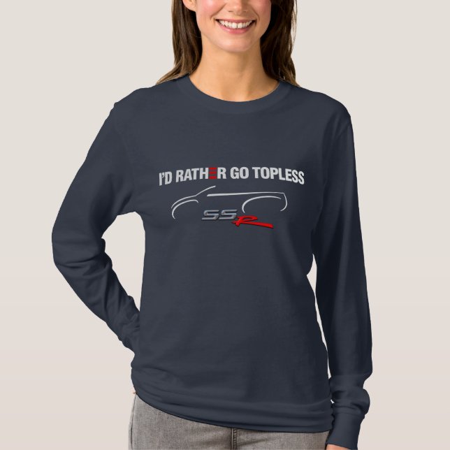 T-shirt J'irais plutôt torse nu (Devant)