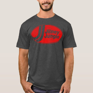 T-shirt Jitney Jungle Vintage look Foncé Design