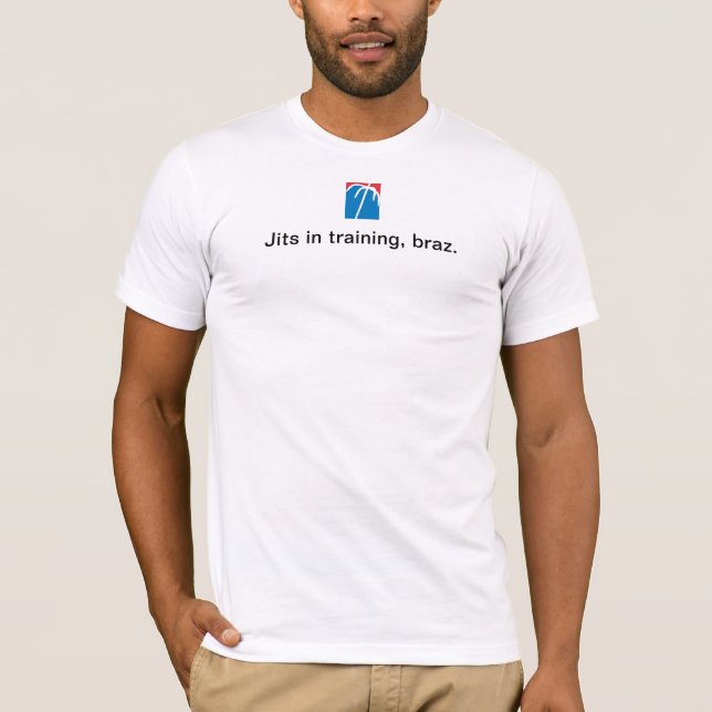 T-shirt Jits dans la formation, braz. (Devant)
