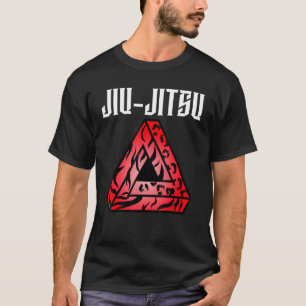T-shirt Jitsu Tribal Gracie Triangle Bjj Grappe Mm
