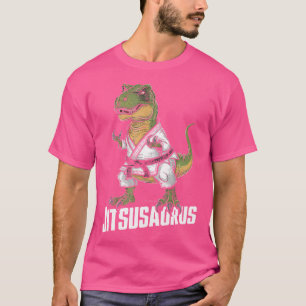 T-shirt Jitsusaurus Brésilien Jiu Jitsu Trex Bjj Costume M