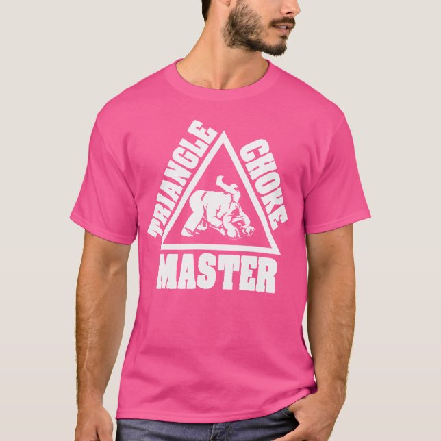 T-shirt Jiu Jitsu Apparel Triangle Choke Master Soumission (Devant)