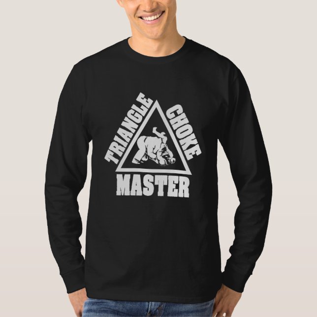 T-shirt Jiu Jitsu Apparel Triangle Choke Master Soumission (Devant)