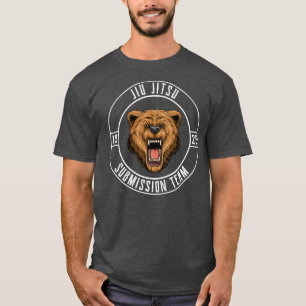 T-shirt Jiu Jitsu Bear brésilien Jiu Jitsu BJJ et