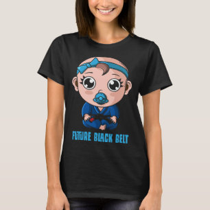 T-shirt Jiu Jitsu Brésilien   BJJ et Grappling Bébé Noir